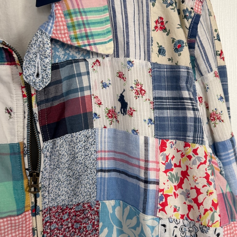 Polo Ralph Lauren Women’s Patchwork jacket size XXL - Picture 3 of 7